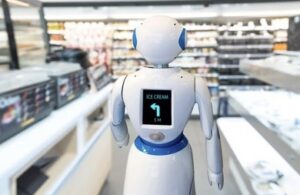 Robot in a grocery store 
