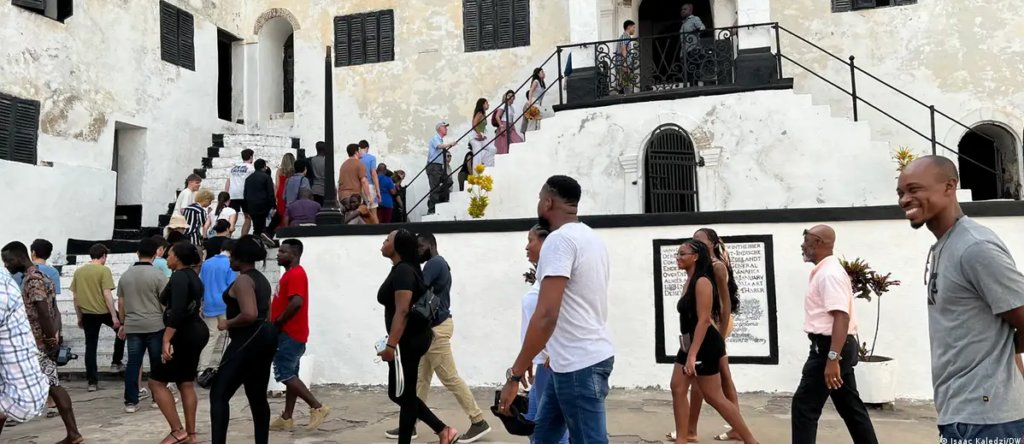 Many Black Americans are relocating to African to discover their roots and get a fresh start. Image: Isaac Kaledzi/DW