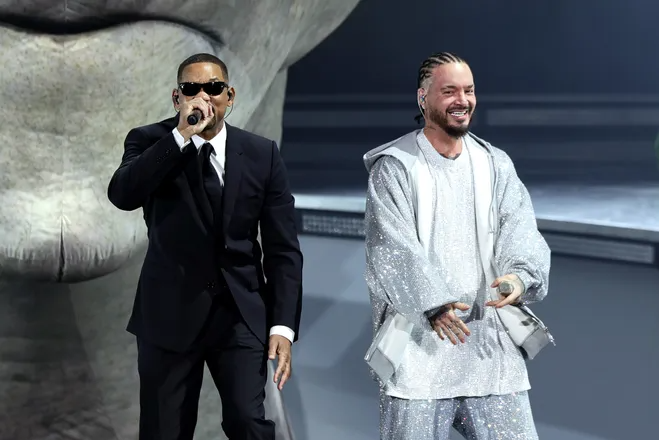 On April 14, 2023, Will Smith and J Balvin took the stage at Coachella, delivering a memorable performance that left the crowd in awe. The moment was captured by Arturo Holmes, Getty Images for Coachella