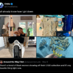 Chloe Bailey shows off her LEGO collection. Photo - https://x.com/ChloeBailey