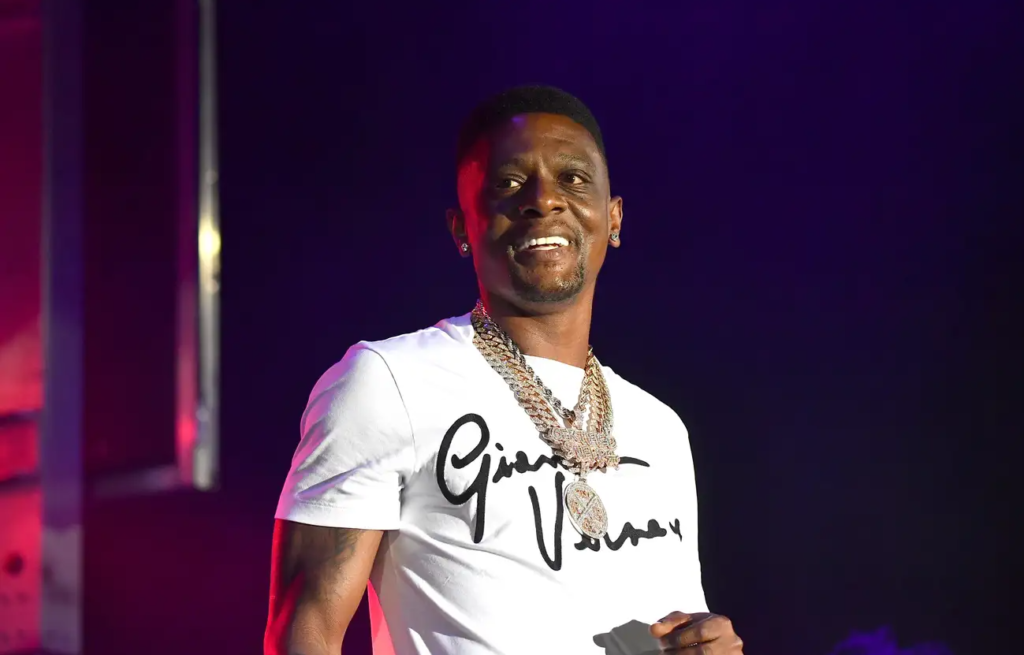 Boosie Badazz Takes the Stage at The Parking Lot Concert Series, Georgia International Convention Center, August 15, 2020 – Photo by Paras Griffin (Getty Images)