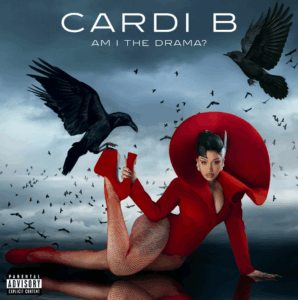 Album cover for Cardi B's new album, "Am I the Drama" Photo: Instagram @iamcardib