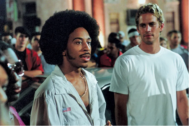 Ludacris and Paul Walker in 2 Fast 2 Furious. Photo: Universal Studios