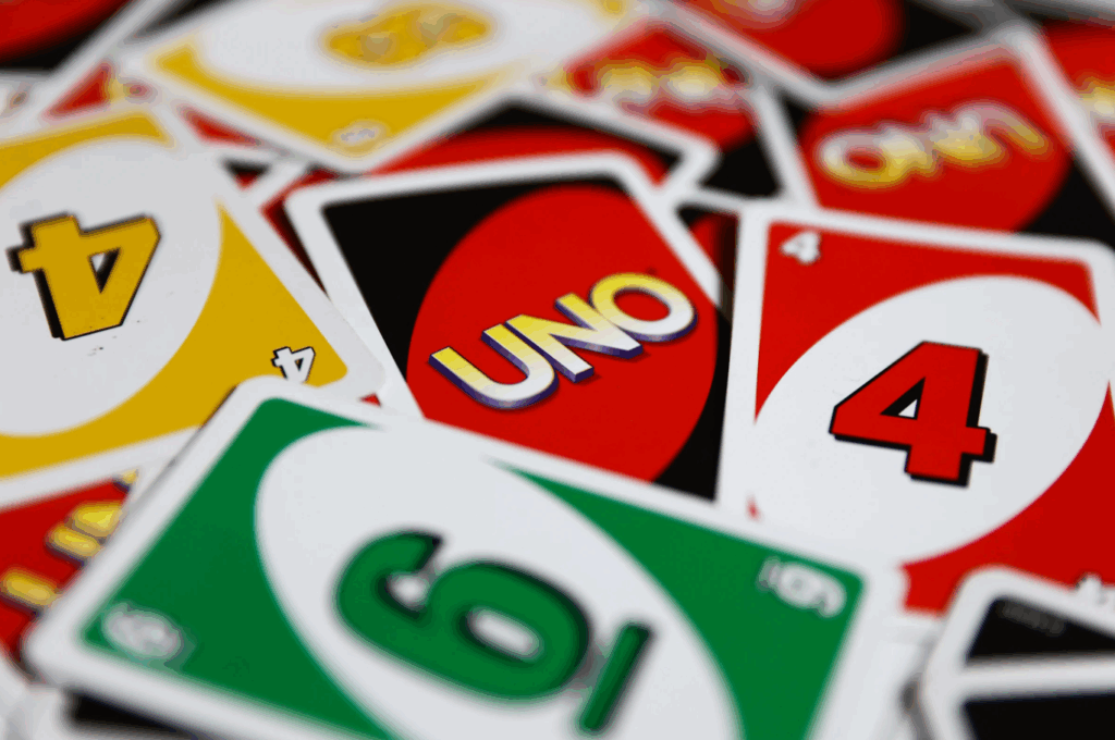 Uno game cards. (Jakub Porzycki/NurPhoto via Getty Images)
